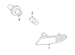 Diagram for Mercedes-Benz CLK320 Side Marker Light - 209-820-01-21