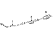 Diagram for Mercedes-Benz S420 Exhaust Pipe - 140-490-11-19