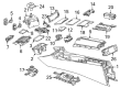 Diagram for Mercedes-Benz Center Console - 218-680-16-02-8Q53