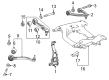 Diagram for Mercedes-Benz S65 AMG Axle Beam Mount - 222-333-26-00