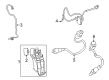 Diagram for Mercedes-Benz Canister Purge Valve - 206-470-66-00