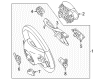 Diagram for Mercedes-Benz ML400 Steering Wheel - 166-460-01-18-9E38
