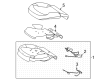 Diagram for Mercedes-Benz EQS 450+ Seat Cushion - 297-910-07-02
