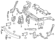 Diagram for Mercedes-Benz SL450 Radiator Support - 231-626-03-46