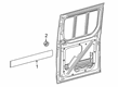 Diagram for Mercedes-Benz eSprinter Door Moldings - 910-690-07-00-9K83