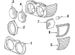 Diagram for Mercedes-Benz 560SL Headlight - 107-820-60-61