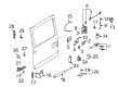 Diagram for Mercedes-Benz G500 Exterior Door Handle - 463-760-01-59