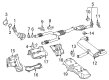 Diagram for Mercedes-Benz GLC43 AMG Exhaust Pipe - 253-490-21-21
