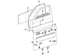 Diagram for Mercedes-Benz 500E Door Seal - 124-720-12-78