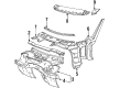 Diagram for Mercedes-Benz 380SL Sun Visor - 107-810-20-10-9045