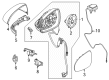 Diagram for Mercedes-Benz CLE53 AMG Car Mirror - 236-810-64-02