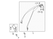Diagram for Mercedes-Benz E350 Seat Belt - 207-860-39-85-8R93