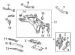Diagram for Mercedes-Benz Crossmember Bushing - 204-350-02-15