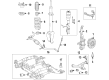 Diagram for Mercedes-Benz GLE53 AMG SUV Axle Beam Mount - 167-333-46-00