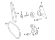 Diagram for Mercedes-Benz Sprinter 2500 Drive Belt - 003-993-02-96