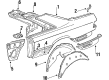 Diagram for Mercedes-Benz Antenna Mast - 126-827-00-01