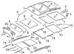 Diagram for Mercedes-Benz Sunroof - 212-780-03-21