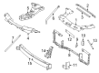 Diagram for Mercedes-Benz AMG GT C Radiator Support - 190-620-67-00