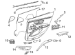 Diagram for Mercedes-Benz EQS 450+ Armrest - 297-730-52-01-8T92