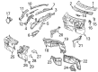 Diagram for Mercedes-Benz E320 Dash Panel - 210-620-08-08