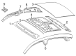 Diagram for Mercedes-Benz GLC63 AMG S E Performance Weather Strip - 254-650-61-00-64
