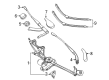 Diagram for Mercedes-Benz S560 Wiper Pivot - 222-820-78-00