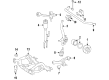 Diagram for Mercedes-Benz GL320 Strut Housing - 164-320-59-13