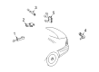 Diagram for Mercedes-Benz CLK320 Body Control Module - 209-820-11-26