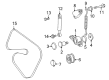 Diagram for Mercedes-Benz E300 Timing Belt Idler Pulley - 601-200-09-70