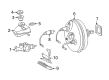 Diagram for Mercedes-Benz Brake Master Cylinder Repair Kit - 005-430-77-01