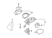 Diagram for Mercedes-Benz CLS550 Car Mirror - 219-810-01-15-3544