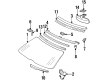 Diagram for Mercedes-Benz 600SL Car Mirror - 129-810-17-17-9051