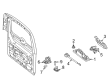 Diagram for Mercedes-Benz Metris Door Latch Assembly - 447-740-19-00
