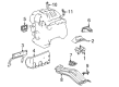 Diagram for Mercedes-Benz ML430 Engine Mount - 163-241-00-34