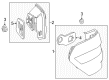 Diagram for Mercedes-Benz E350 Tail Light - 212-906-17-03