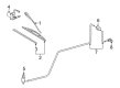 Diagram for Mercedes-Benz Windshield Washer Nozzle - 000-869-30-47
