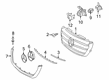 Diagram for Mercedes-Benz Sprinter 2500 Grille - 910-885-26-00-9K83