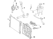 Diagram for Mercedes-Benz CL65 AMG Radiator - 221-500-09-03