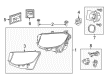 Diagram for Mercedes-Benz GLC300 Lighting Control Module - 253-906-82-00
