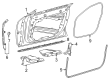 Diagram for Mercedes-Benz AMG GT 63 S E Performance Weather Strip - 257-720-59-01