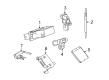 Diagram for Mercedes-Benz GL320 Engine Control Module - 642-900-00-00