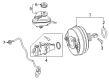 Diagram for Mercedes-Benz AMG GT R Brake Booster Vacuum Hose - 190-430-11-00