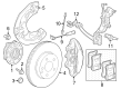 Diagram for Mercedes-Benz EQS 450 SUV Brake Pads - 000-421-36-02