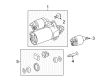 Diagram for Mercedes-Benz GL450 Starter Solenoid - 002-152-19-10