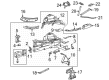 Diagram for Mercedes-Benz S63 AMG E Performance Battery Tray - 223-620-43-00