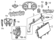 Diagram for Mercedes-Benz A/C Switch - 205-905-45-15