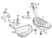 Diagram for Mercedes-Benz Fuel Pump Strainer - 111-470-06-86