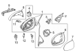 Diagram for Mercedes-Benz E53 AMG Turn Signal Lights - 099-906-96-03