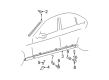 Diagram for Mercedes-Benz S350 Pillar Panels - 220-690-06-39