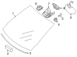 Diagram for Mercedes-Benz B250e Car Mirror - 246-810-30-00-9051